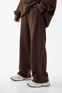 Spodnie Straight Leg Coffee