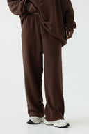 Spodnie Straight Leg Coffee