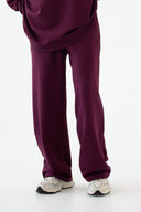 Spodnie Straight Leg Grape Wine