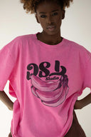 T-shirt Bananas Vintage Pink