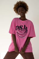 T-shirt Bananas Vintage Pink