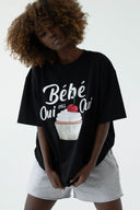 T-shirt Bébé Black