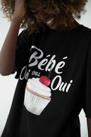 T-shirt Bébé Black