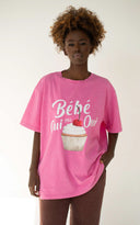 T-shirt Bébé Vintage Pink