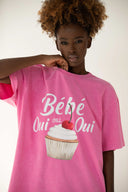T-shirt Bébé Vintage Pink