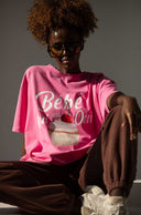 T-shirt Bébé Vintage Pink