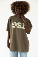 T-shirt Flower GST Khaki