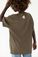 T-shirt Flower GST Khaki
