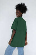 T-shirt Green Snowflakes