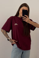 T-shirt Surf Burgundy