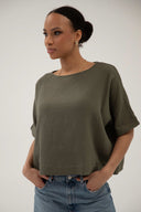 Top Whisper Khaki