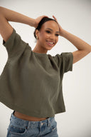 Top Whisper Khaki