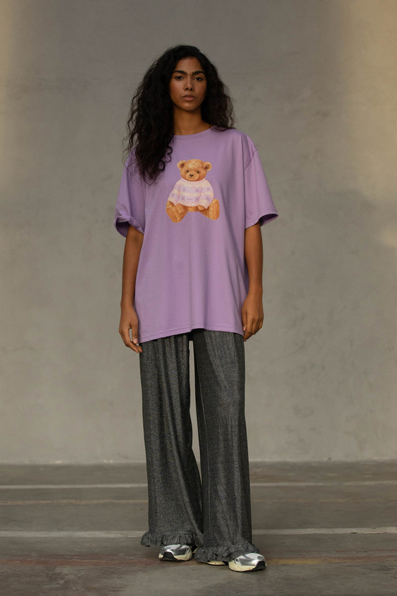 T-SHIRT COZY CUB FROSTED LAVENDER