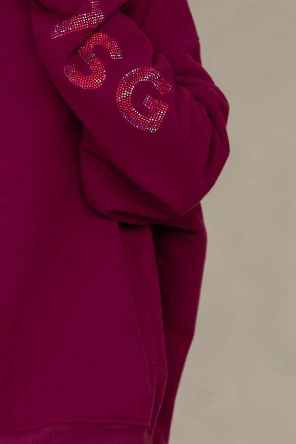 BLUZA CRASH DUSTY MAUVE