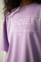 T-SHIRT SOCIETY FROSTED LAVENDER