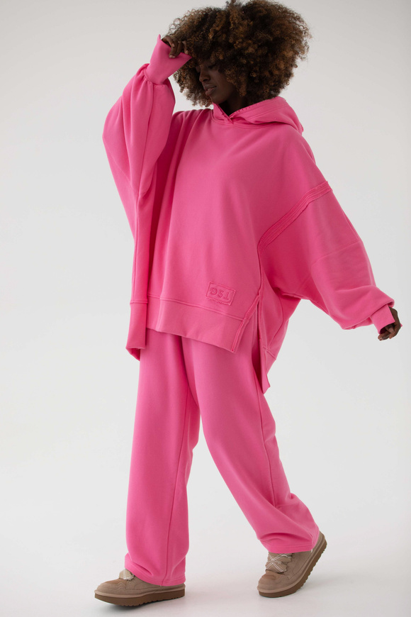 SPODNIE STRAIGHT LEG BLUSH