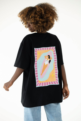 T-SHIRT SUNBATH BLACK