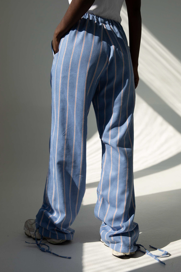 SPODNIE STRIPES DENIM
