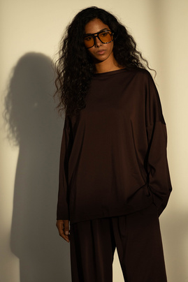 LONGSLEEVE TOUCH CHOCOLATE