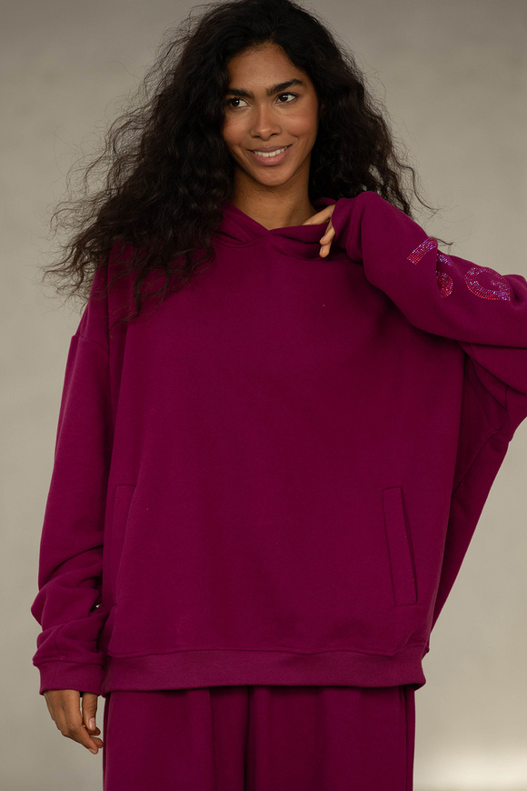 BLUZA CRASH DUSTY MAUVE