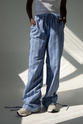 SPODNIE STRIPES DENIM