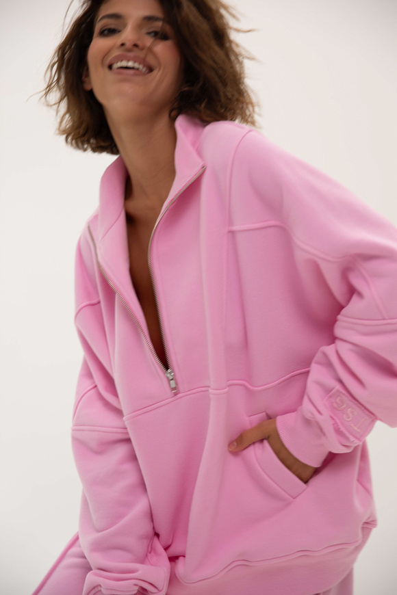 BLUZA HALF ZIP BON BON