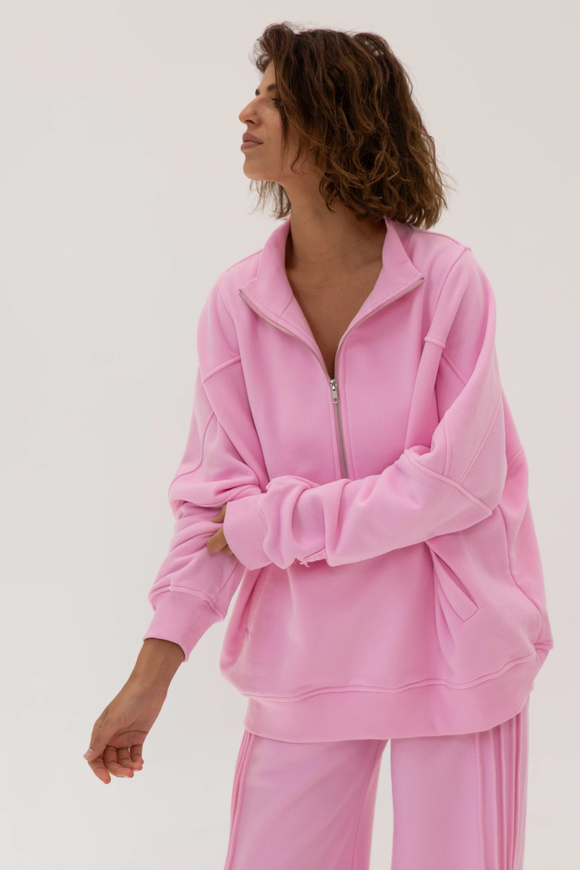 BLUZA HALF ZIP BON BON