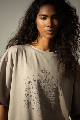 T-SHIRT SNOWFLAKE OAT