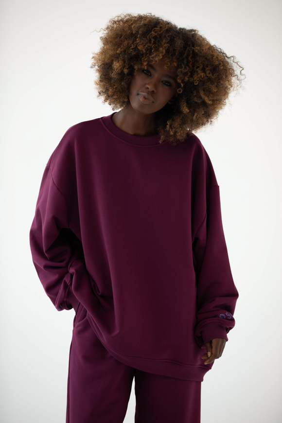 BLUZA EASY GRAPE WINE