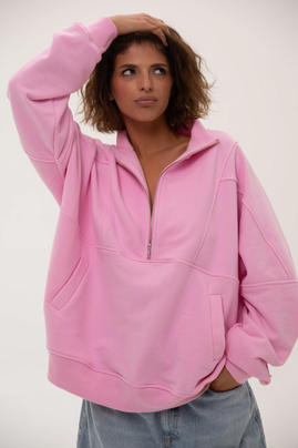 BLUZA HALF ZIP BON BON