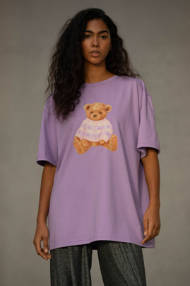 T-SHIRT COZY CUB FROSTED LAVENDER