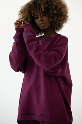 BLUZA EASY GRAPE WINE