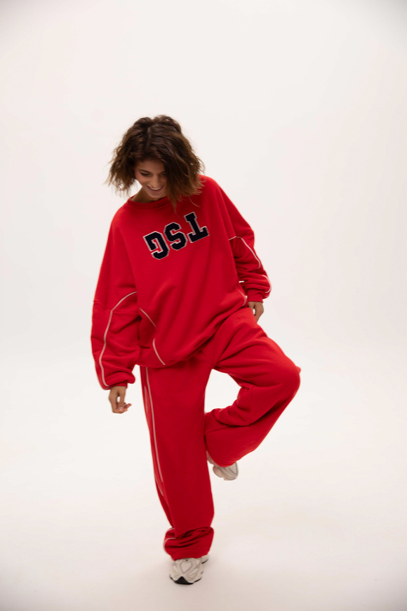 SPODNIE MANHATTAN BARBADOS CHERRY