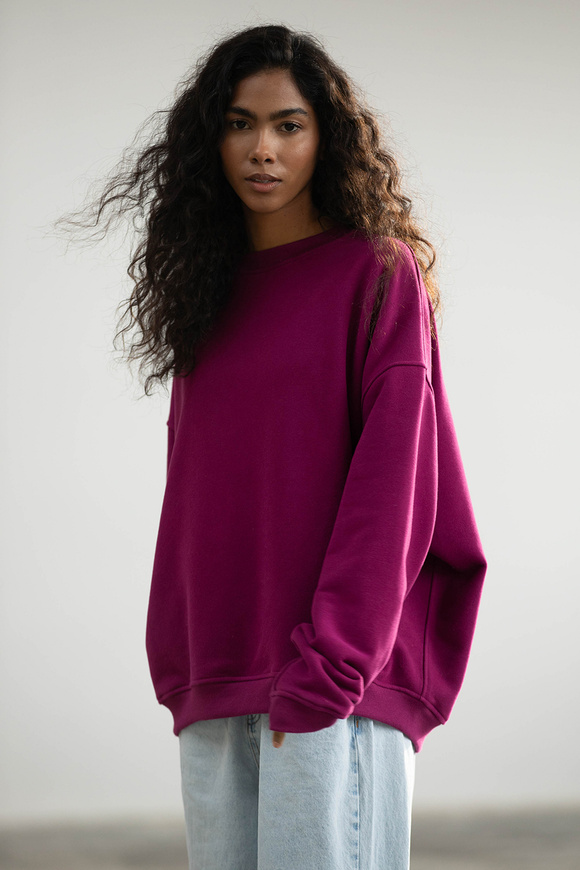 BLUZA REVERSE DUSTY MAUVE