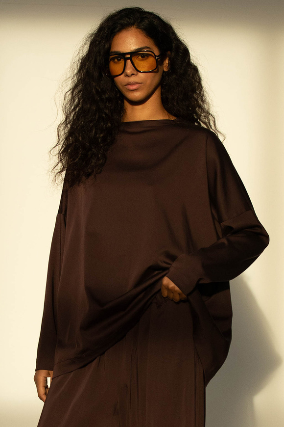 LONGSLEEVE TOUCH CHOCOLATE