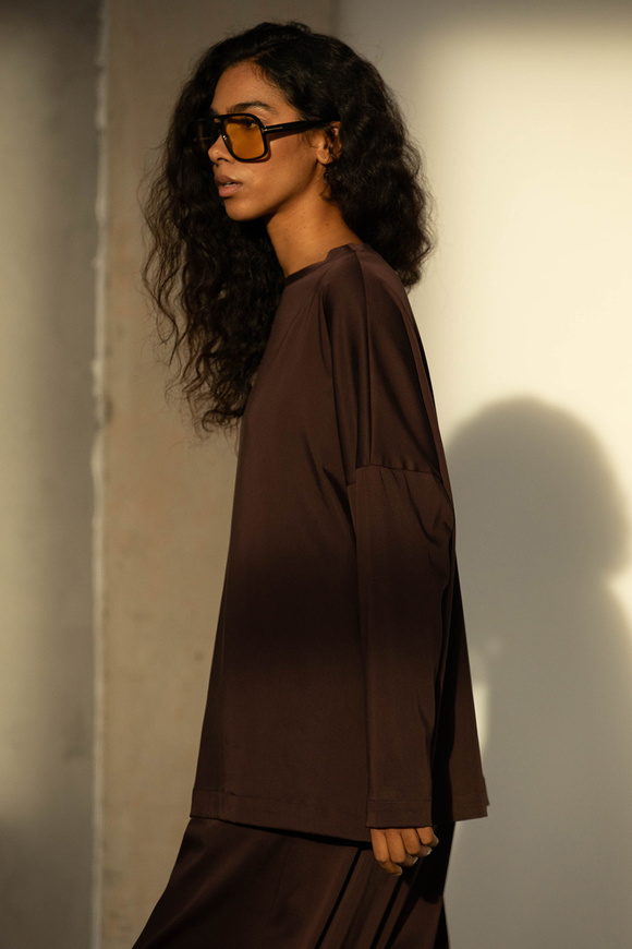 LONGSLEEVE TOUCH CHOCOLATE