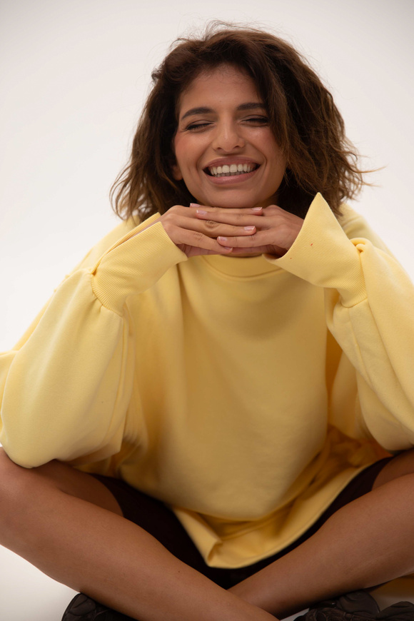 BLUZA OFF BUTTERCREAM