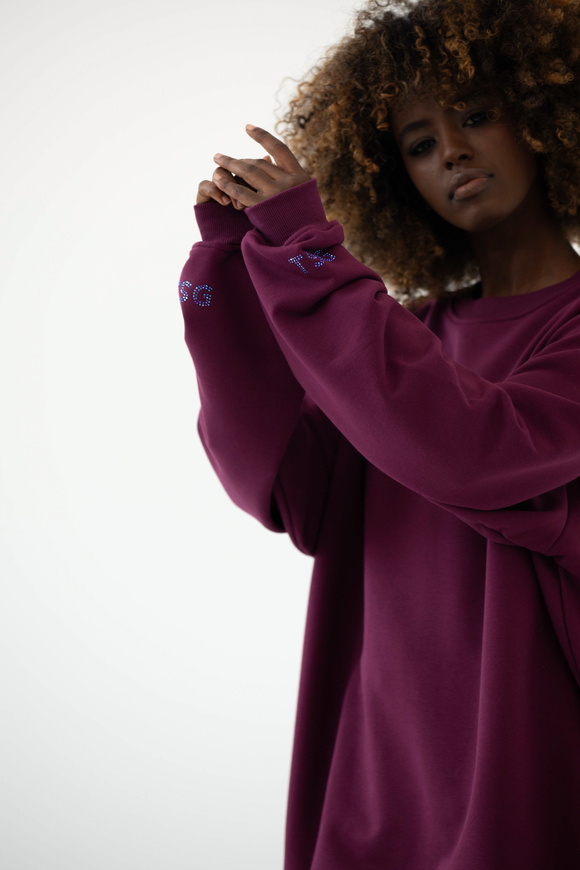 BLUZA EASY GRAPE WINE