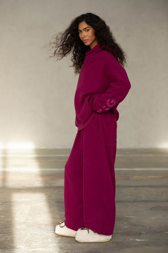 JOGGERY STREET DUSTY MAUVE