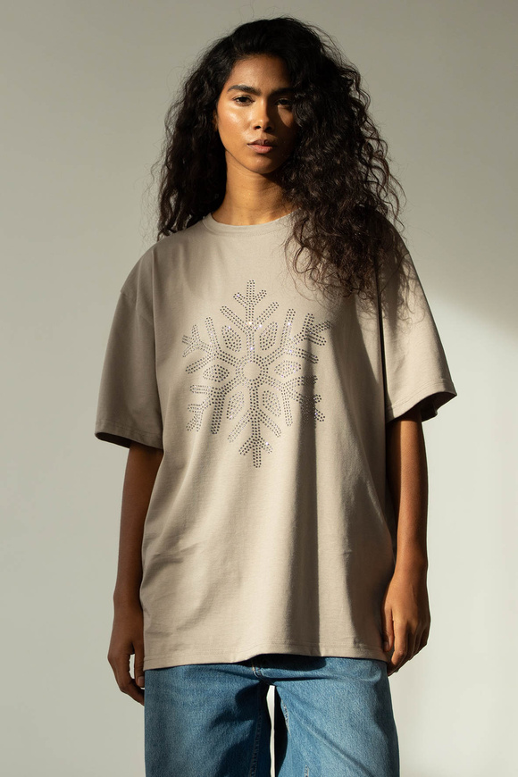 T-SHIRT SNOWFLAKE OAT
