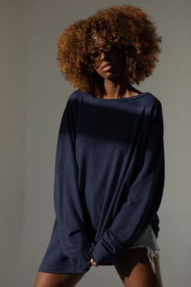 LONGSLEEVE FEEL NAVY