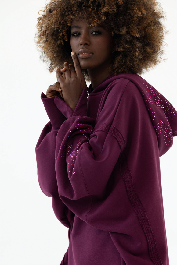 BLUZA EVER ALLSTARS GRAPE WINE