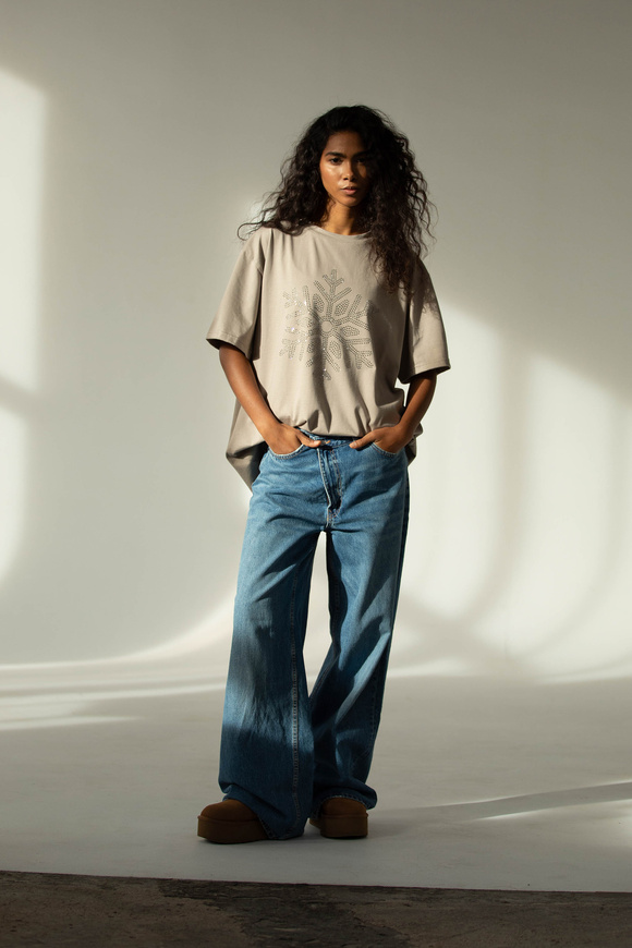 T-SHIRT SNOWFLAKE OAT