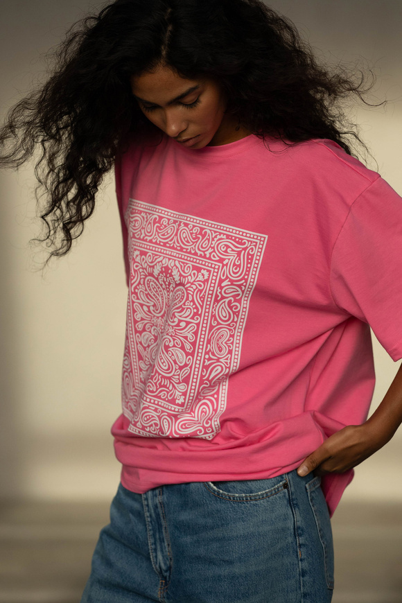 T-SHIRT BANDANA BLUSH