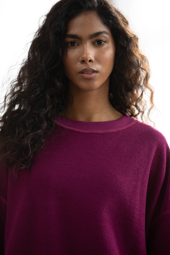 BLUZA REVERSE DUSTY MAUVE