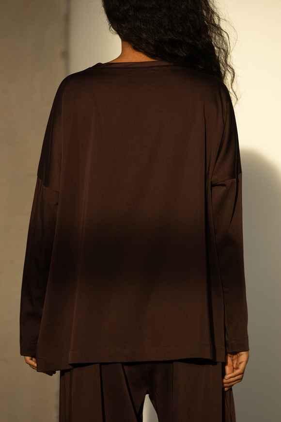 LONGSLEEVE TOUCH CHOCOLATE