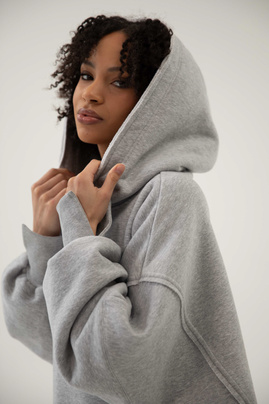 BLUZA EVER GRAY MELANGE