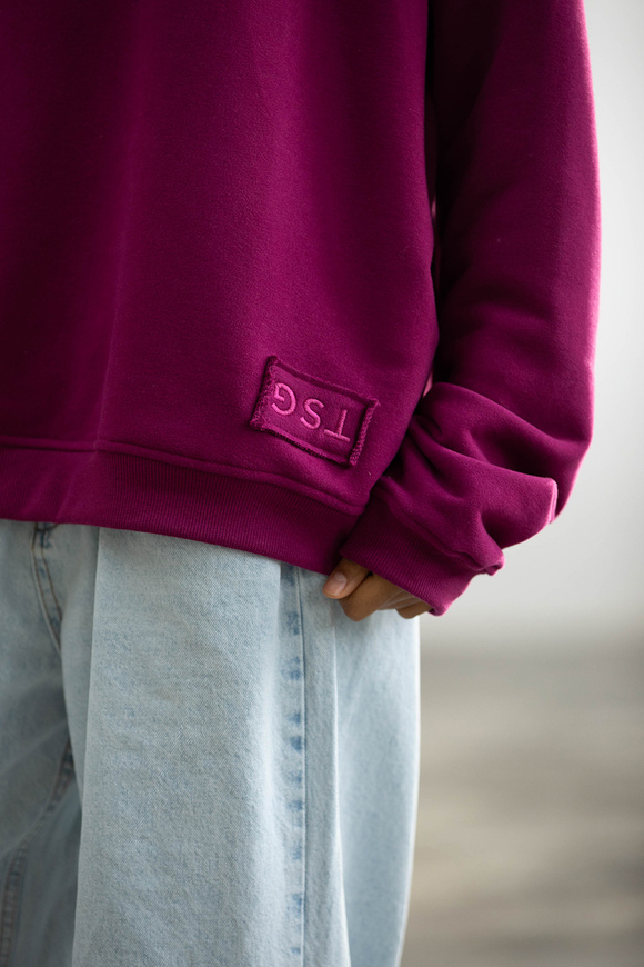 BLUZA REVERSE DUSTY MAUVE