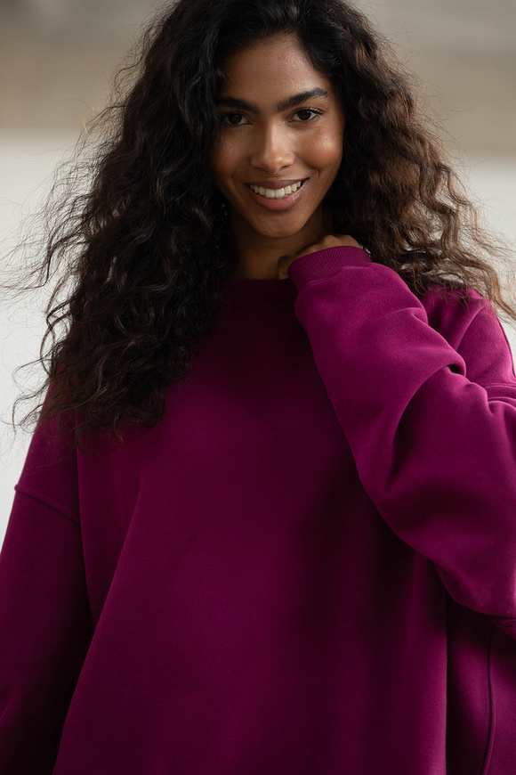 BLUZA REVERSE DUSTY MAUVE