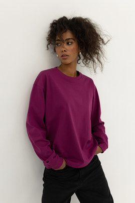 LONGSLEEVE DREW MAGENTA PURPLE